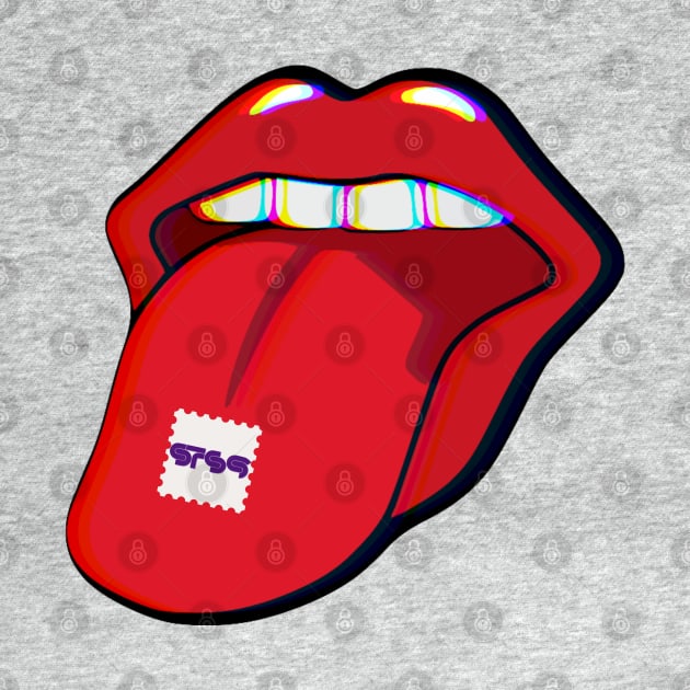 STS9 Acid Tab Trippy Tongue by GypsyBluegrassDesigns